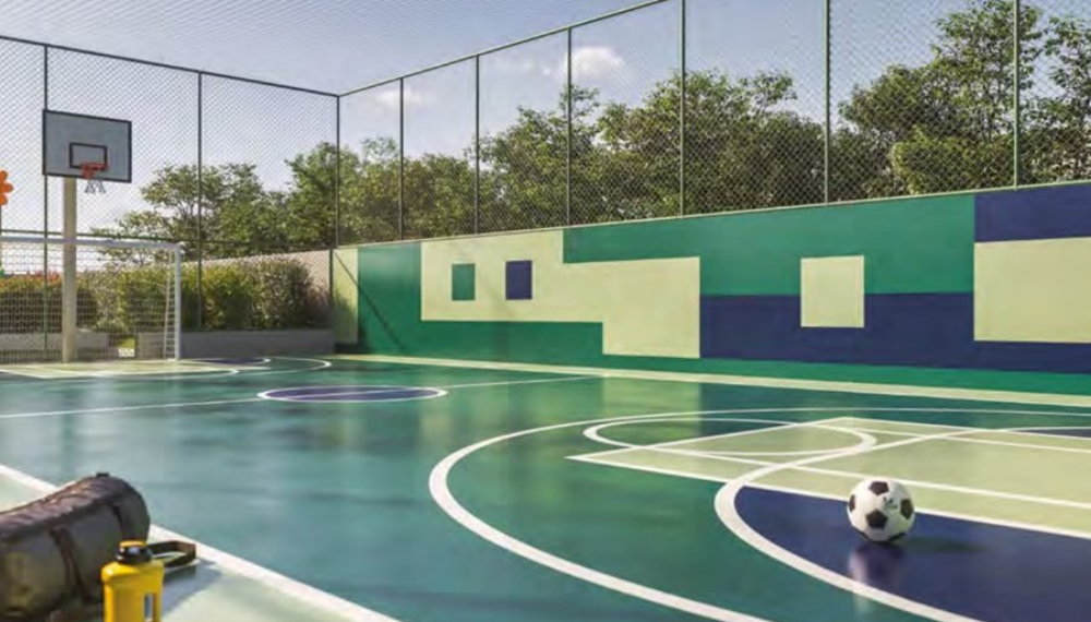 Quadra recreativa do Ópera São Caetano
